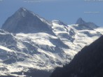 Archived image Webcam Thyon: Les Masses - View of Dent Blanche and Matterhorn 07:00
