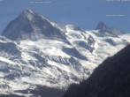 Archived image Webcam Thyon: Les Masses - View of Dent Blanche and Matterhorn 09:00