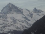 Archived image Webcam Thyon: Les Masses - View of Dent Blanche and Matterhorn 13:00