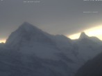 Archived image Webcam Thyon: Les Masses - View of Dent Blanche and Matterhorn 07:00