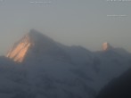 Archiv Foto Webcam Thyon: Les Masses - Blick Richtung Dent Blanche und Matterhorn 05:00