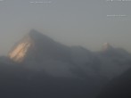 Archiv Foto Webcam Thyon: Les Masses - Blick Richtung Dent Blanche und Matterhorn 05:00