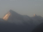 Archived image Webcam Thyon: Les Masses - View of Dent Blanche and Matterhorn 05:00