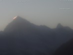 Archived image Webcam Thyon: Les Masses - View of Dent Blanche and Matterhorn 07:00