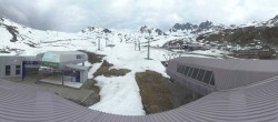 Archived image Webcam Samnaun: View from Alp Trida to Viderjoch 04:00