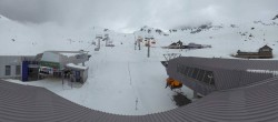 Archived image Webcam Samnaun: View from Alp Trida to Viderjoch 09:00