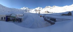 Archived image Webcam Samnaun: View from Alp Trida to Viderjoch 11:00