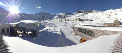 Archiv Foto Webcam Samnaun: Blick von der Alp Trida zum Viderjoch 13:00