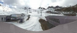 Archiv Foto Webcam Samnaun: Blick von der Alp Trida zum Viderjoch 17:00