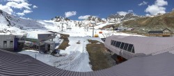 Archiv Foto Webcam Samnaun: Blick von der Alp Trida zum Viderjoch 11:00