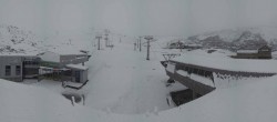 Archiv Foto Webcam Samnaun: Blick von der Alp Trida zum Viderjoch 17:00