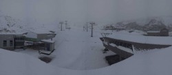 Archiv Foto Webcam Samnaun: Blick von der Alp Trida zum Viderjoch 19:00