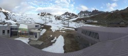 Archiv Foto Webcam Samnaun: Blick von der Alp Trida zum Viderjoch 05:00