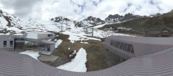 Archiv Foto Webcam Samnaun: Blick von der Alp Trida zum Viderjoch 11:00