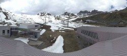 Archiv Foto Webcam Samnaun: Blick von der Alp Trida zum Viderjoch 13:00