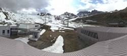 Archiv Foto Webcam Samnaun: Blick von der Alp Trida zum Viderjoch 17:00