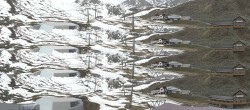 Archived image Webcam Samnaun: View from Alp Trida to Viderjoch 13:00