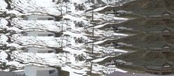 Archived image Webcam Samnaun: View from Alp Trida to Viderjoch 13:00