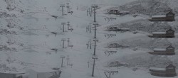 Archiv Foto Webcam Samnaun: Blick von der Alp Trida zum Viderjoch 05:00