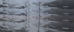 Archived image Webcam Samnaun: View from Alp Trida to Viderjoch 19:00