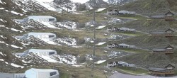 Archiv Foto Webcam Samnaun: Blick von der Alp Trida zum Viderjoch 17:00