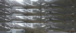 Archiv Foto Webcam Samnaun: Blick von der Alp Trida zum Viderjoch 19:00