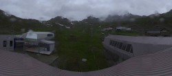 Archiv Foto Webcam Samnaun: Blick von der Alp Trida zum Viderjoch 19:00