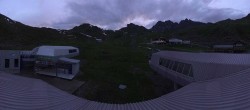 Archiv Foto Webcam Samnaun: Blick von der Alp Trida zum Viderjoch 21:00