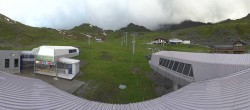Archiv Foto Webcam Samnaun: Blick von der Alp Trida zum Viderjoch 05:00