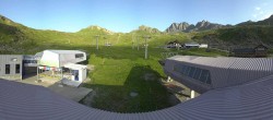 Archiv Foto Webcam Samnaun: Blick von der Alp Trida zum Viderjoch 06:00