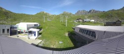 Archiv Foto Webcam Samnaun: Blick von der Alp Trida zum Viderjoch 07:00
