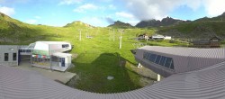 Archiv Foto Webcam Samnaun: Blick von der Alp Trida zum Viderjoch 05:00