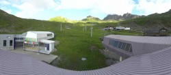 Archiv Foto Webcam Samnaun: Blick von der Alp Trida zum Viderjoch 06:00