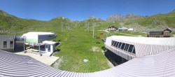 Archiv Foto Webcam Samnaun: Blick von der Alp Trida zum Viderjoch 09:00