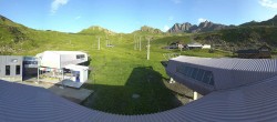 Archiv Foto Webcam Samnaun: Blick von der Alp Trida zum Viderjoch 06:00