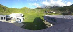 Archiv Foto Webcam Samnaun: Blick von der Alp Trida zum Viderjoch 06:00