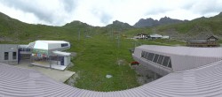 Archiv Foto Webcam Samnaun: Blick von der Alp Trida zum Viderjoch 09:00