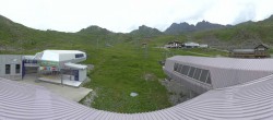 Archiv Foto Webcam Samnaun: Blick von der Alp Trida zum Viderjoch 11:00