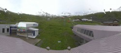 Archiv Foto Webcam Samnaun: Blick von der Alp Trida zum Viderjoch 08:00