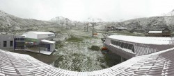 Archived image Webcam Samnaun: View from Alp Trida to Viderjoch 07:00