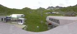 Archiv Foto Webcam Samnaun: Blick von der Alp Trida zum Viderjoch 09:00