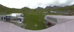 Archiv Foto Webcam Samnaun: Blick von der Alp Trida zum Viderjoch 11:00