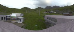 Archiv Foto Webcam Samnaun: Blick von der Alp Trida zum Viderjoch 05:00