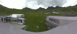 Archiv Foto Webcam Samnaun: Blick von der Alp Trida zum Viderjoch 17:00