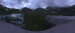 Archiv Foto Webcam Samnaun: Blick von der Alp Trida zum Viderjoch 21:00