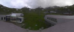 Archiv Foto Webcam Samnaun: Blick von der Alp Trida zum Viderjoch 19:00