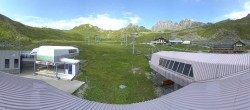 Archiv Foto Webcam Samnaun: Blick von der Alp Trida zum Viderjoch 09:00