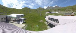 Archiv Foto Webcam Samnaun: Blick von der Alp Trida zum Viderjoch 11:00