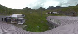 Archiv Foto Webcam Samnaun: Blick von der Alp Trida zum Viderjoch 17:00