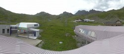 Archived image Webcam Samnaun: View from Alp Trida to Viderjoch 10:00